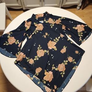 Vintage Fairy Kimono Mini Dress